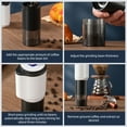 thumbnail image 3 of Coffee ,Ceramic Core Usb And Auto With Ceramic Mode And Bin Espresso Portable Coffee With Mode Bean 5 Adjustable Auto Stop, 3 of 6