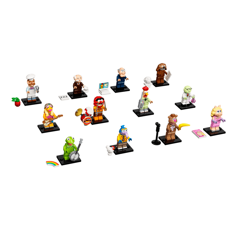 Ring tilbage invadere heroisk LEGO The Muppets Series Collectible Minifigures Complete Set of 12 - 71033  SEALED - Walmart.com