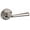 Bright Nickel, variant on Baldwin Reserve FDFEDTRR141 Full Dummy Handleset Federal Lever and Traditional Round Rose Bright Nickel Finish
