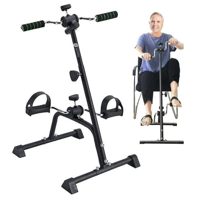 Sportisimo - Pedal Renegade Ejercitador - Bicicleta de Mano y Pedal para Brazo, Pierna y Rodilla - Ajustable en Altura y Resistencia - Uso en casa y rehabilitación para Adultos