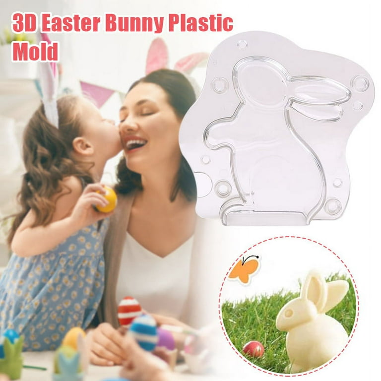 Crafty Sisters: Chocolate Mold Easter Bunnies Using Sculptamold