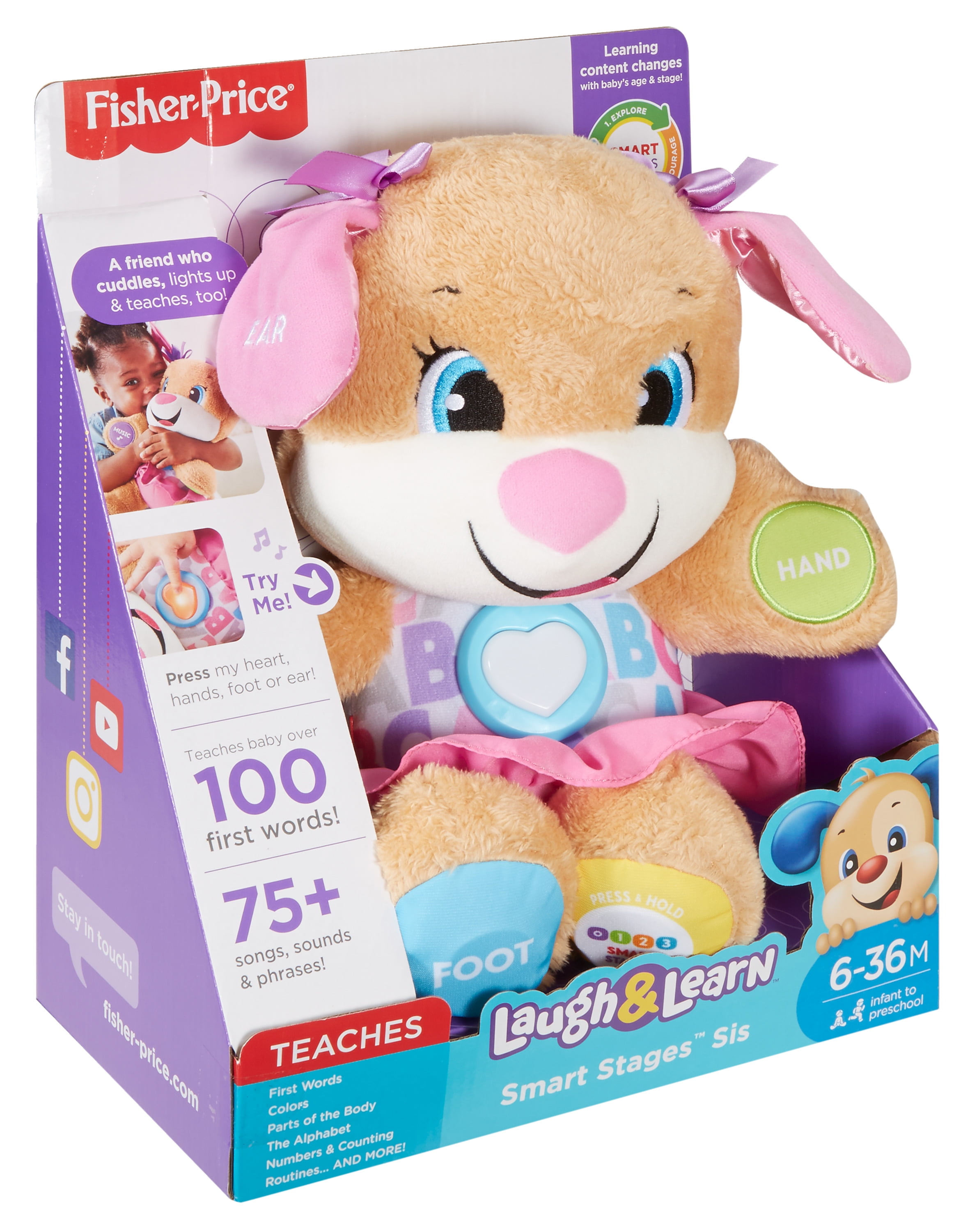 Fisher Price Laugh N'Learn Smart Stages Puppy - Playpolis