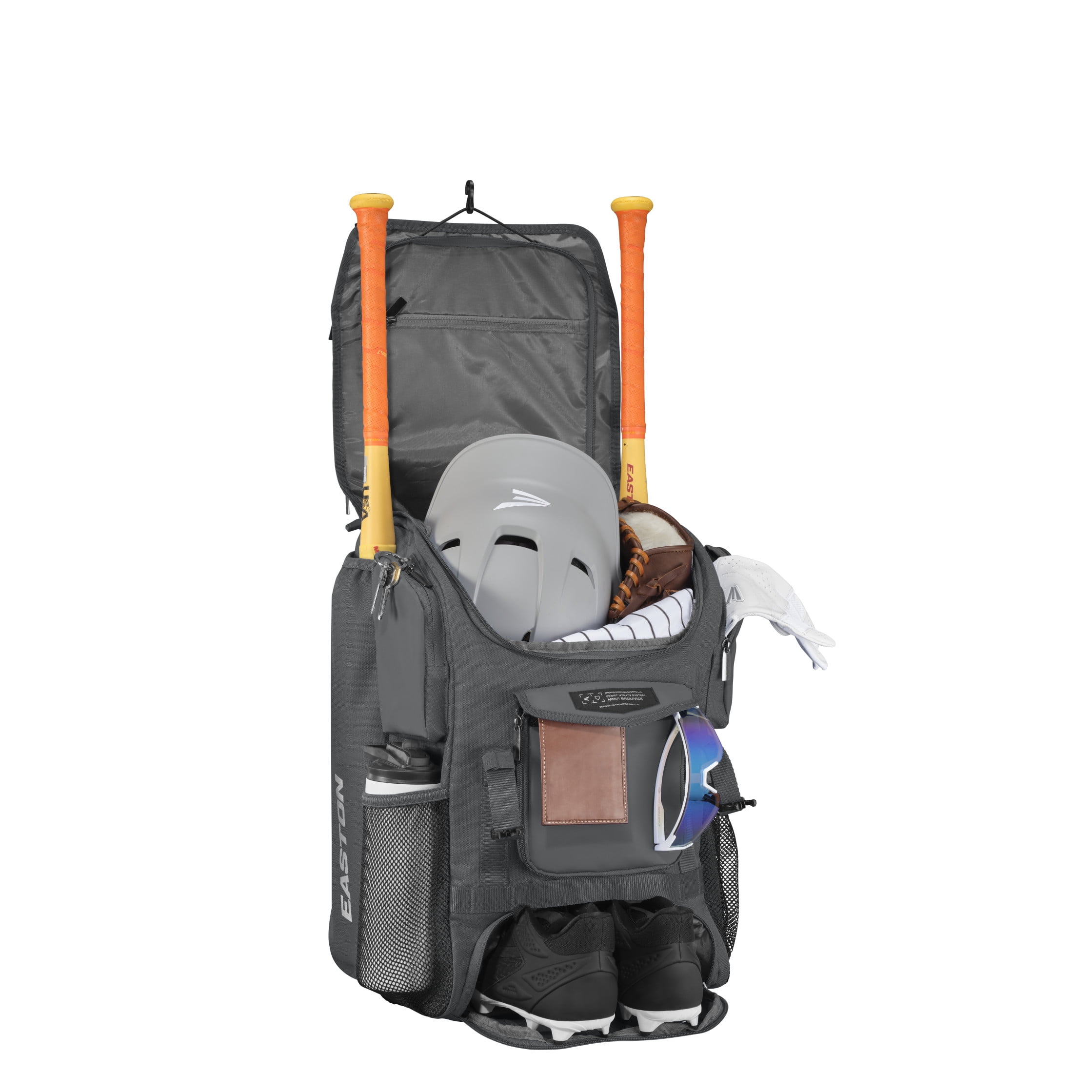 Easton MAV1 Backpack | Baseball Equipment Bag | Charcoal