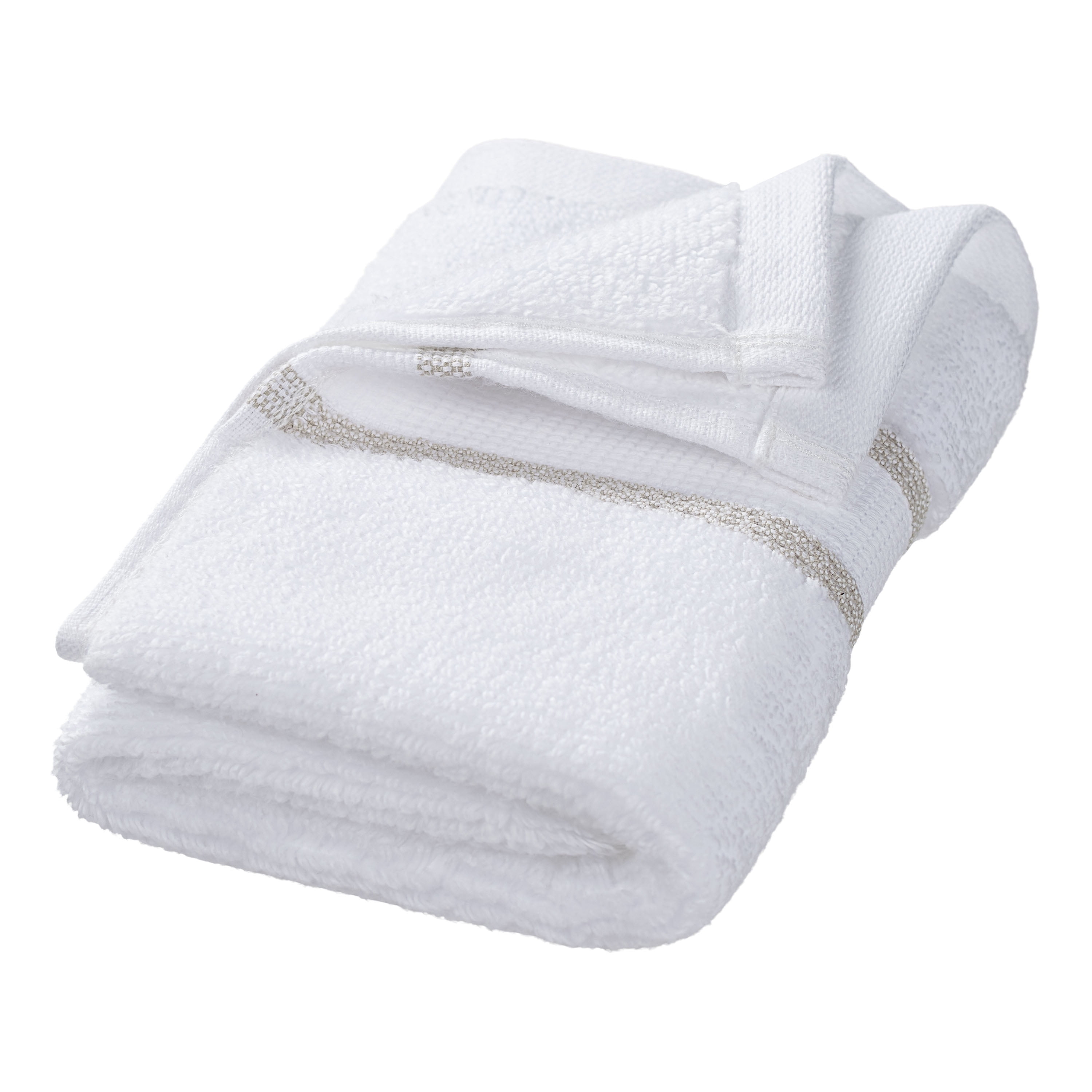 Hotel Style 6-Piece Egyptian Cotton Striped Bath Coordinate Towel Set, Birchwood