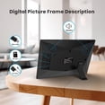 thumbnail image 6 of 10.1 Inch WiFi Digital Picture Frame with 32GB Storage, 1280x800 HD IPS Touchscreen, Smart Photo Frame for Family Gifts via Uhale App, 6 of 7
