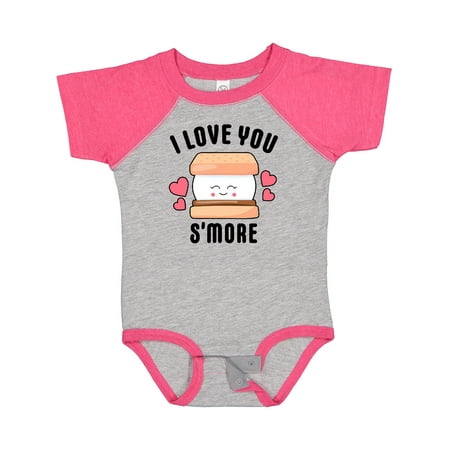 

Inktastic I Love You Smore with Cute Food Valentine Gift Baby Girl Bodysuit