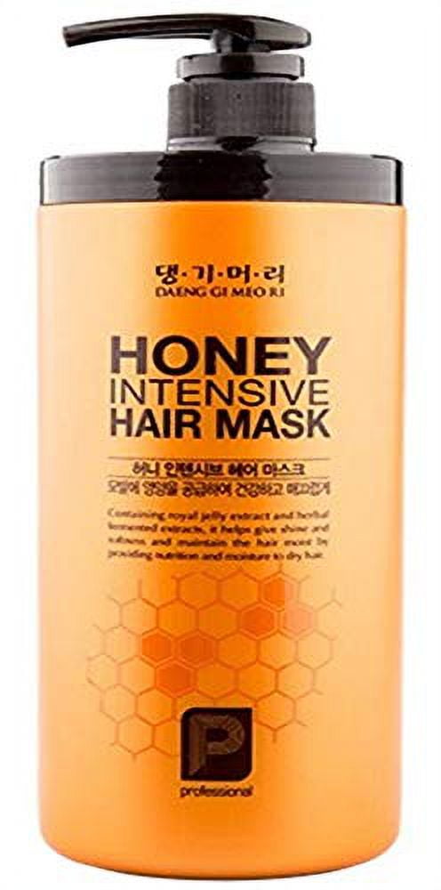 Daeng Gi Meo Ri Honey Intensive Hair Mask Pack 1000ml & Therapy Shampoo 500 ML