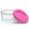 thumbnail image 4 of DecorRack Small Plastic Storage Jars with Screw on Lids, 7 oz Round Containers (8 Count), 4 of 8