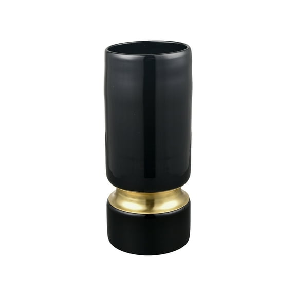 Elk Home 4.75-Inch Wide Brooke Vase, Transitional, Black