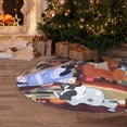 thumbnail image 5 of Defioc Bluey for Christmas Tree Skirt Snowman Xmas Tree Skirt Farmhouse Christmas Decorations Tree Mat for Holiday Party Decor-30", 5 of 6