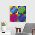 thumbnail image 3 of Great Big Canvas "Balll Four-Baseball"  by Wild Apple Portfolio Light Yellow Orange   Wrapped Canvas Print Wall Artwork, 3 of 7