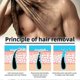 thumbnail image 4 of EELHOE 60ml Men's Intimate Parts Hair Removal Cream Smooth Skin Safe Mild Skin Hydration for All Ski -, 4 of 5