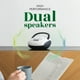 thumbnail image 3 of Tyler Reproductor de CD portátil Boombox con radio FM, Bluetooth y puerto USB | Sonido estéreo claro | Compatible con CD-R/RW y CD MP3 | Entrada auxiliar de 3,5 mm y conector para auriculares | TAU107, 3 of 5