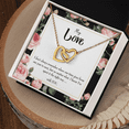 thumbnail image 3 of To My Girlfriend With You Inseparable Necklace, 3 of 20