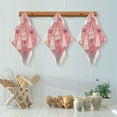thumbnail image 5 of 6PCS Dish Towels and Dish Cloths Reuseable Dishcloths Sets for Washing Dishes, Cooking, Baking Size 11" x 11" Pink Santa Claus Pattern, 5 of 9