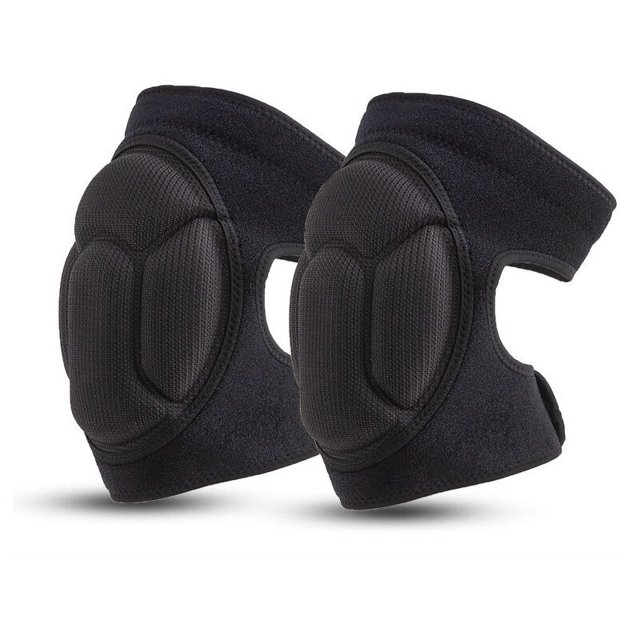 Rodilleras profesionales para el trabajo Rodilleras cómodas para suelos abrasivos Jardinería Construcción Danza 1 par Espuma elástica a prueba de golpes Talla única 15-35 kg JAMW Sencillez