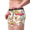 thumbnail image 2 of Yiaed Fall harvest truck pumpkin Print Men's Soft Cotton Boxer Shorts Breathable Boxers Underwear Moisture-Wicking Underwear Stretch Boxer Briefs for Man-Large, 2 of 5