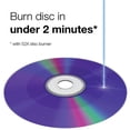 thumbnail image 3 of Verbatim CD-R 700MB 52X with Branded Surface - 100pk Spindle, 3 of 7