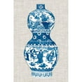 thumbnail image 3 of McCavitt, Naomi 13x18 Black Modern Framed Museum Art Print Titled - Ming Vase on Linen IV, 3 of 5