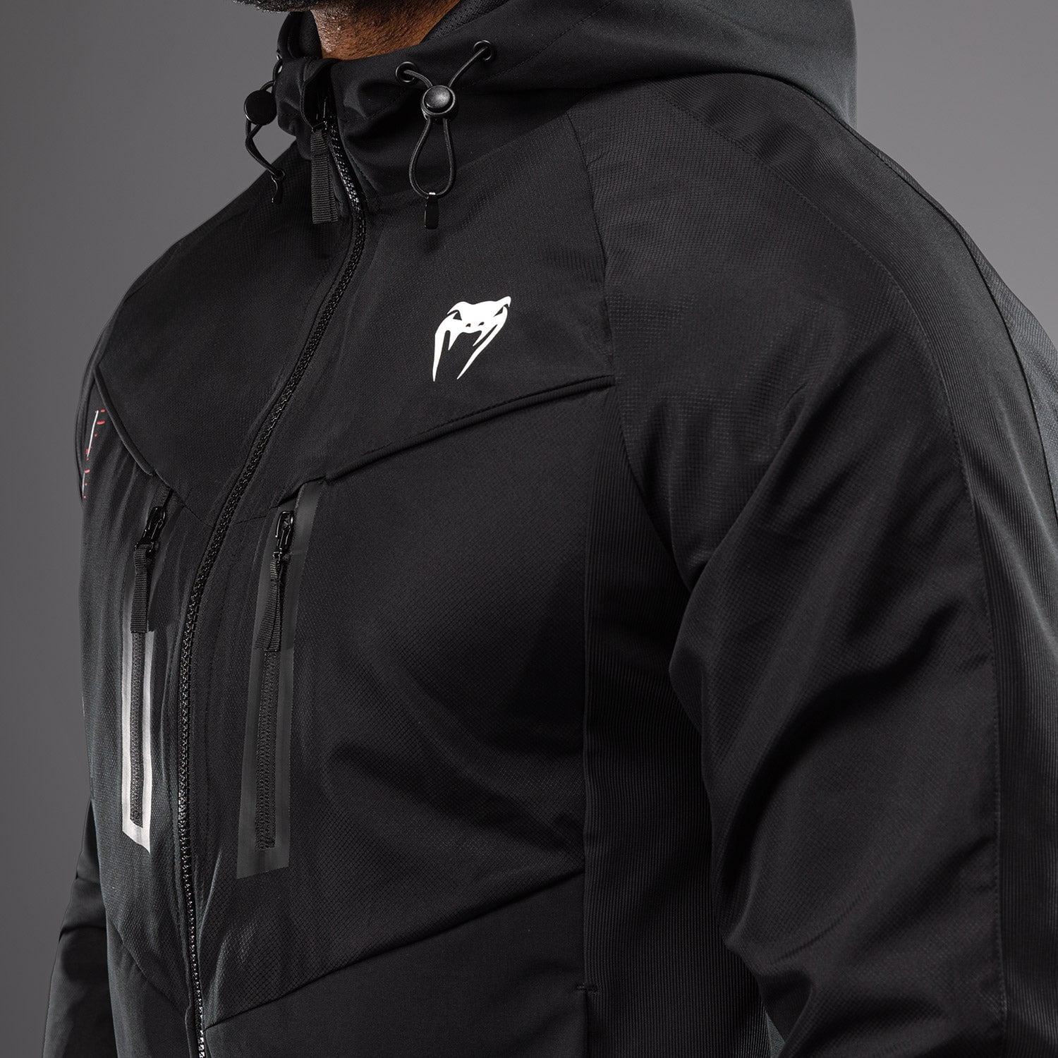 Venum Tactical XT Track Jackets - Black/Fire Red - XX-Large