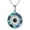 D, variant on Evil Eye Necklace for Women 925 Sterling Silver Greek Protection Evil Eye Necklaces Jewelry Amulet Gift for Women