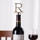 thumbnail image 5 of Tapón de botella de vino con alfabeto personalizado | Materiales de aleación y grado alimenticio premium | 26 Cartas iniciales | Toppers de vino reutilizables | 4" de altura | Regalos de Fiesta |, 5 of 5