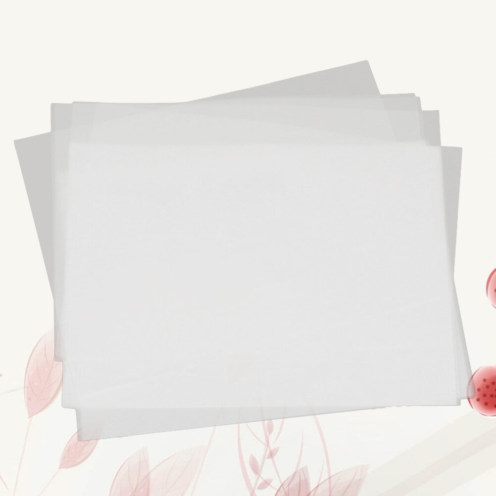 Hemoton 200 PCS Papers Tracing Papers Calligraphy Copy Papers for DIY Engineering Drawing (A4)