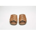 thumbnail image 2 of BRAZILIAN UNISEX LEATHER SANDALS BROWN, 2 of 2