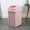 Pink, variant on Swing Top Lid Trash Can, 4.5 Gallon Step-On Kitchen Bathroom Garbage Bin, Hands-Free Automatic Open/Close Wastebasket for Home Office(Green)