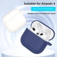 thumbnail image 4 of High Quality Silicone Protective Case for Airpods 4 with All-Round Protection and Dust-Proof Design, 4 of 7