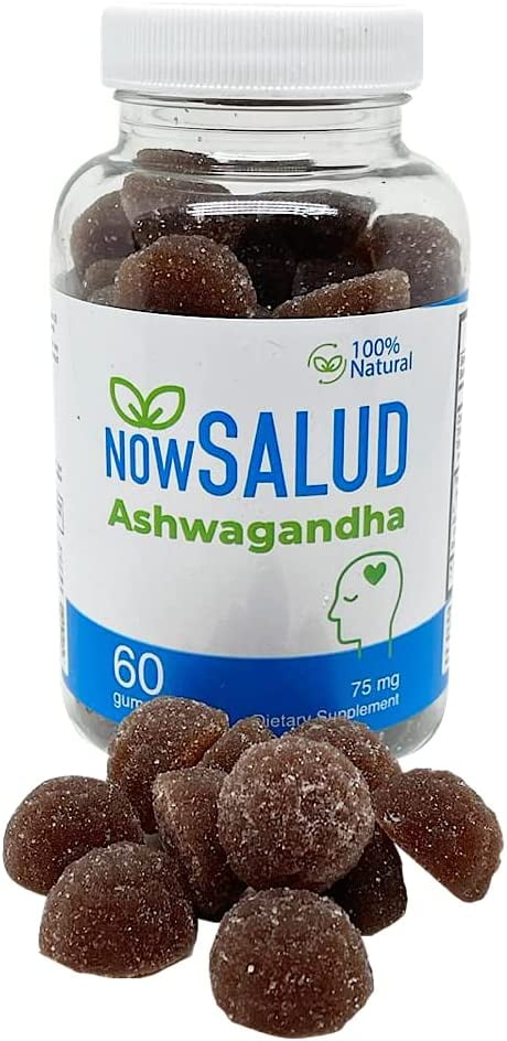 Now Salud 100% Natural Dietary Supplement Gummies (ASHWAGANDHA)