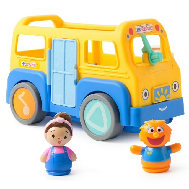 Ms. Rachel My First Learning Electronic School Bus with 2 Figures, Music & Sounds For Kids Ages 1+