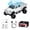 SILVER, variant on WSTER WS-X65 Portable Bluetooth Speaker, Pickup Truck Shaped Speaker supportsBluetoothplayback/USB/TF/FM/TWS/LEDshow/TYPE-C Charge The perfect gift for family and friends