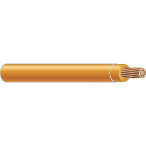 THHN Building Wire, Copper, 12 AWG, 1C, Orange, Stranded, 500 ft