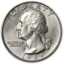 1989-D Washington Quarter BU