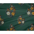 thumbnail image 4 of oneOone Polyester Lycra Fabric Leaves & Floral Block Print Fabric BTY 56 Inch Wide, 4 of 5