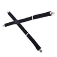 thumbnail image 1 of Strong Metal Clips, Back Suspender Solid Straight Clip Adjustable Adjustable Elastic  For Y Back Suspenders, 1 of 8