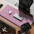 thumbnail image 2 of Long Mouse Pads for Desk,Pink Cartoon Unicorn Dessert Pattern Desk Mats on Top Of Desks, Desk Mouse Pad Extra Large with 3mm Non-Slip Base and Stitched Edge for Gaming,Office,Work,Home 35.4"x15.7", 2 of 6