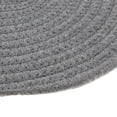 thumbnail image 4 of Mantel trenzado de algodón shamjiam elíptica elegante gris 30 * 40cm, 4 of 8