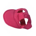 thumbnail image 4 of Gorra de béisbol para mascotas con orificios para las orejas, protección solar, cómoda para la piel, sombrero deportivo para cachorros y perros, color rojo, 4 of 12