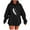 Black, variant on Women's Feather Printed Hoodies Oversized Long Sleeve Drawstring Hooded Sweatshirts Casual Fashion Sweater Tops with Pockets (L, Beige)