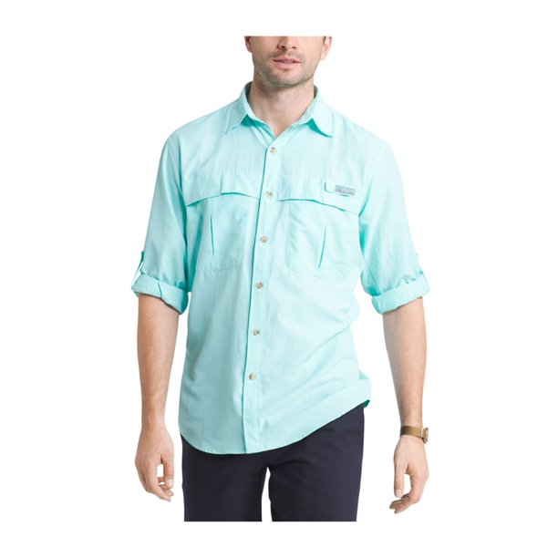 G.H. Bass G.H. Bass & Co. Mens Explorer Fishing Button Up Shirt