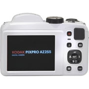 PIXPRO Astro Zoom AZ255 16MP Full HD Digital Camera, White, Bundle with Shoulder Bag and 32GB Memory Card + Card Reader