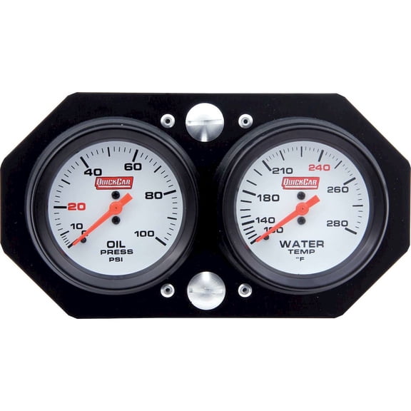 Quickcar Racing Products Gauge Panel Pro Sprint Vertical Mnt