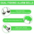 thumbnail image 2 of 50 Pieces Fishing Alarm Bells, Plastic Fishing Rod Clips with Dual Alert Bells, 2 of 5