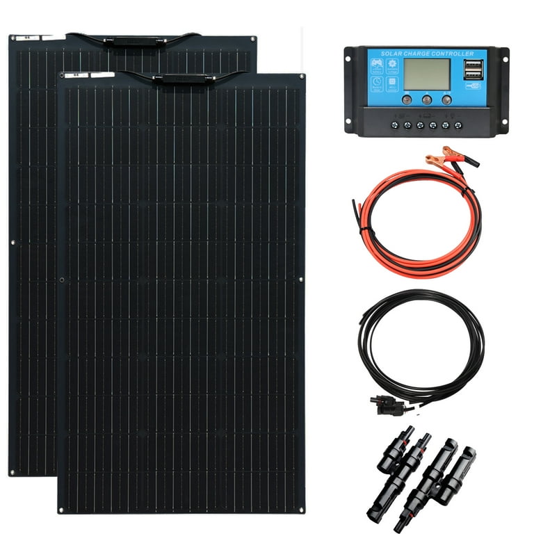 200W 12V Monocrystalline Solar Panel