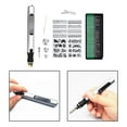 thumbnail image 6 of Engraving Pen Set with 30 Bits Electric Engraving Tool Grinding Pen 4Pcs Stencils Engraver Pen for Metal Rocks Leather Stones Polishing, 6 of 9