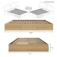 thumbnail image 4 of Nexera Nordik 3 Drawer Storage Bed Natural Maple, 4 of 8