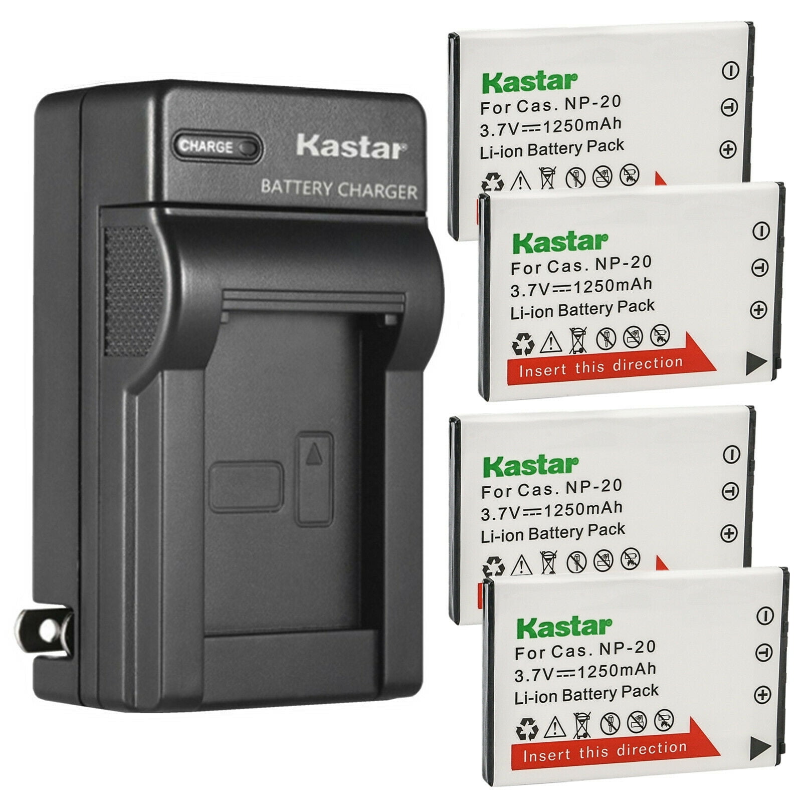 Kastar Battery and Wall Charger Replacement for Casio Exilim EX-Z70 Exilim EX-Z75 Exilim EX-Z77 Exilim EX-M1 Exilim EX-M2 Exilim EX-M20 Exilim EX-S1 Exilim EX-S2 Exilim EX-S3 Exilim EX-S20 - Walmart.com