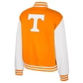 thumbnail image 3 of Women's Colosseum Texas Tennessee Orange Tennessee Volunteers French Baguette Full Snap Fleece Jacket, 3 of 3